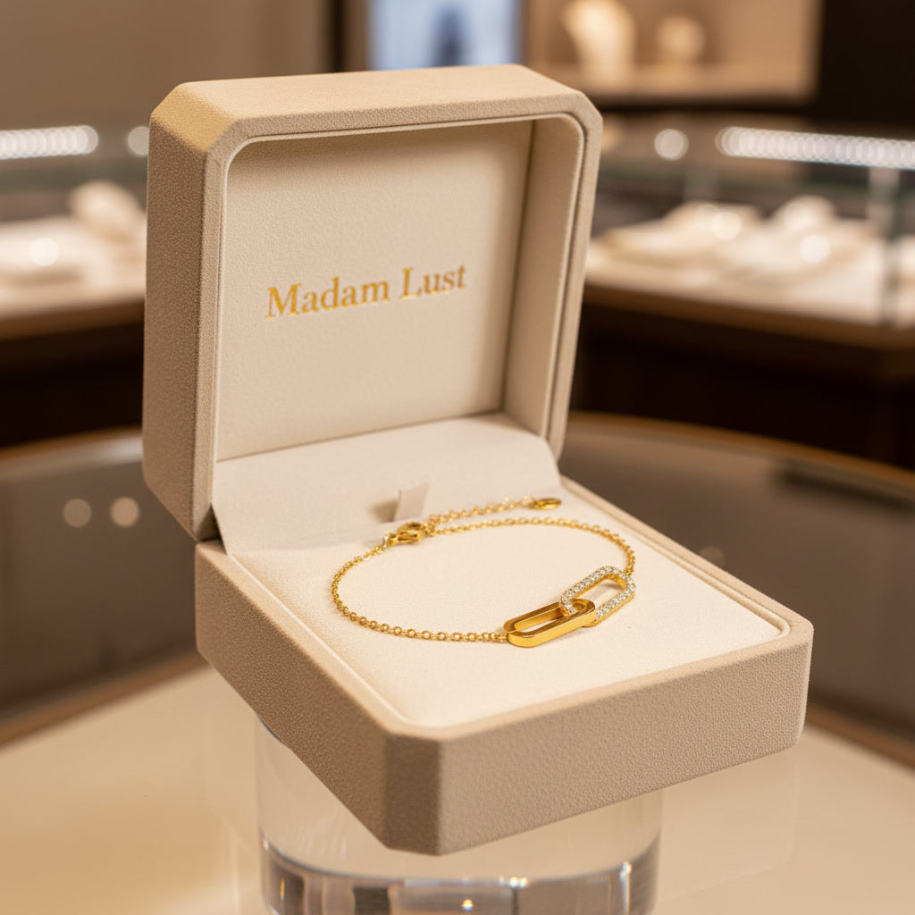 The Aura Chain | 18K Gold Jasmine Link Bracelet