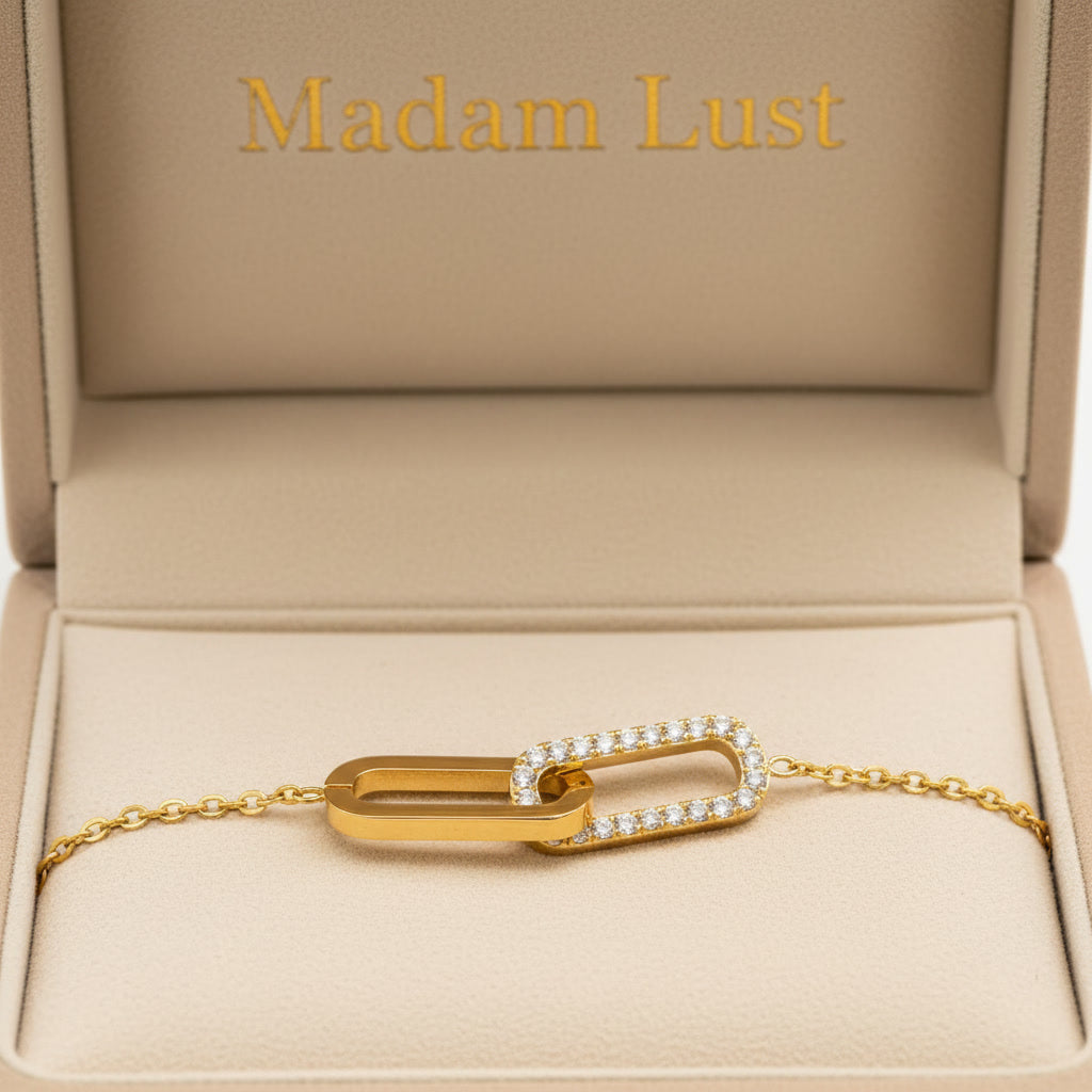The Aura Chain | 18K Gold Jasmine Link Bracelet