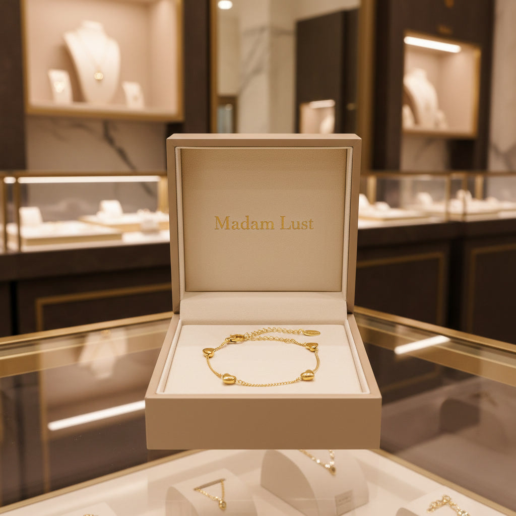 The Aura Chain | 18K Gold Romance Bracelet