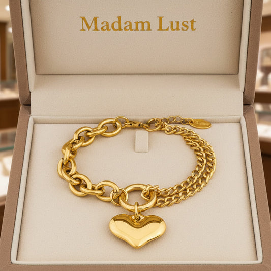 The Aura Chain | 18K Gold Valentina Bracelet