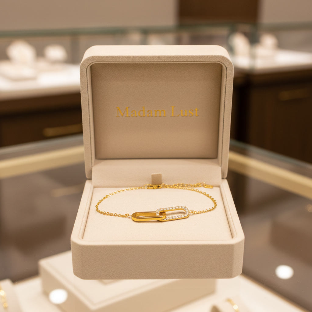 The Aura Chain | 18K Gold Jasmine Link Bracelet