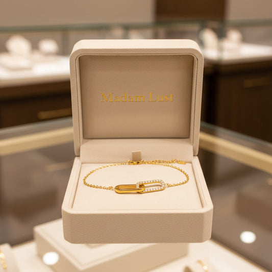 The Aura Chain | 18K Gold Jasmine Link Bracelet